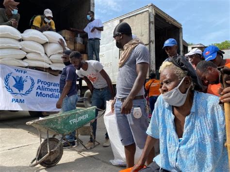 Wfp Boosts Its Ongoing Support In Haiti As Quake Compounds Miseries World Food Programme
