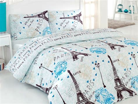 Find modern bedroom sets & more at west elm®. 100% Cotton 4 pcs Turquoise Paris Eiffel Tower QUEEN ...