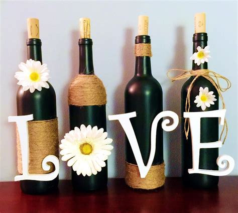 46 Diy Simple But Beautiful Wine Bottle Decor Ideas Wine Check More