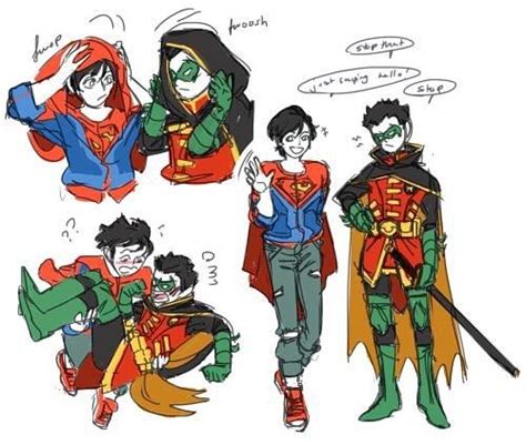 Jon Kent And Damian Wayne Súper Sons Instagram and Twitter the best HD