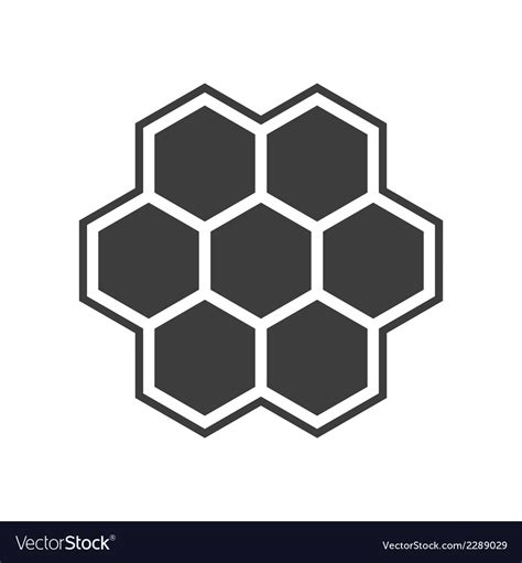 Hexagon Icon Royalty Free Vector Image Vectorstock