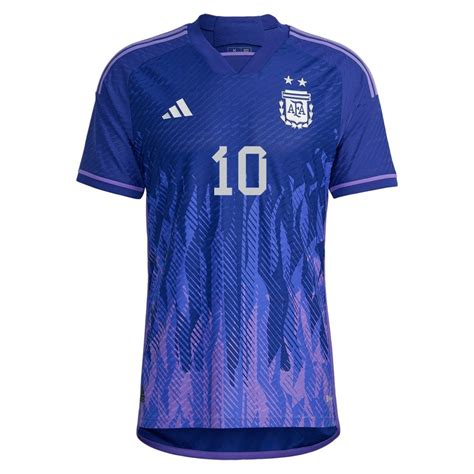 Lionel Messi Argentina 2223 Authentic Away Jersey By Adidas Arena