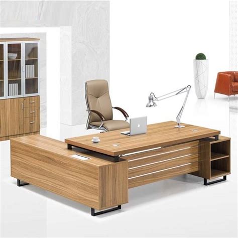 Our desk with thick density board frames is designed in wood grain, which suits any home, office dorm, school, and workspace. Best price veneer executive desk modern office table ...