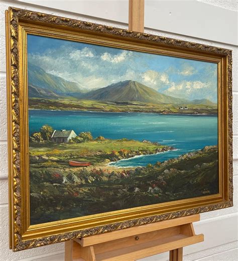 Jj Oneill Landscape Painting Of Donegal In Northern Ireland By