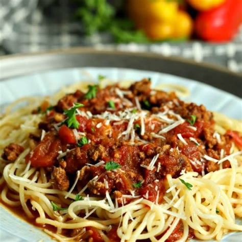 Crock Pot Spaghetti Sauce Recipe Crock Pot Spaghetti