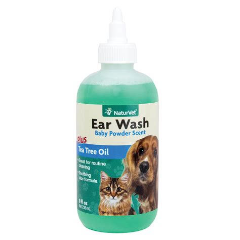 Naturvet Ear Wash With Tea Tree Oil For Pets Petco
