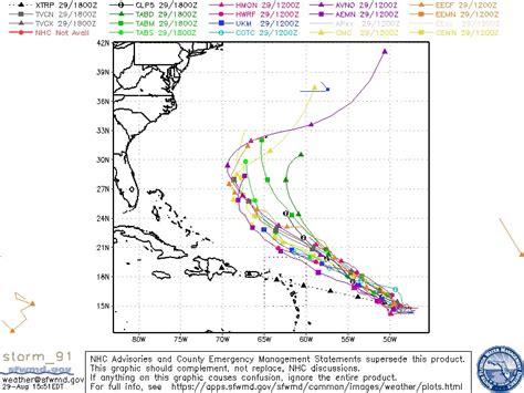 Mikes Weather Page On Twitter Latest Monday Spaghetti Models On Invest 91 Including Today