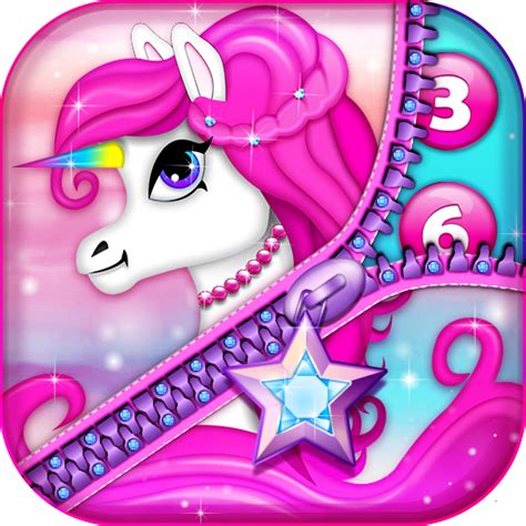 دانلود برنامه Unicorn Zipper Lock Screen Wallpaper برای اندروید مایکت