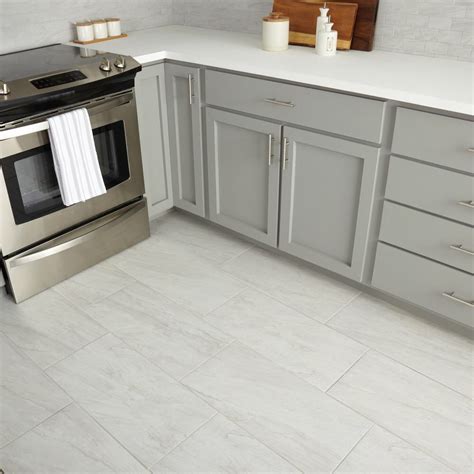 Marazzi Noble Stone Cloud 12 In X 24 In Glazed Porcelain Floor And