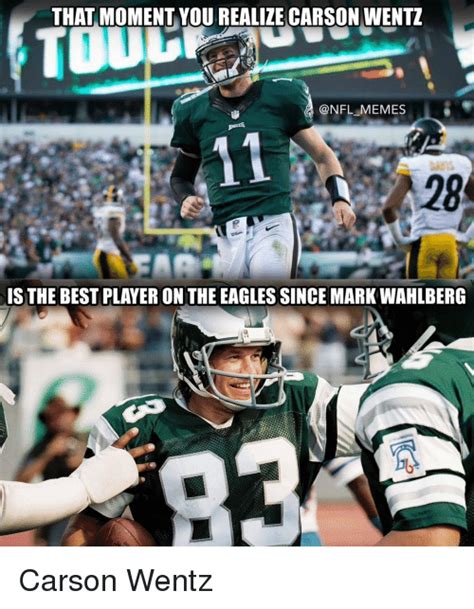 Breaking qb carson wentz cleared to return will start on. THAT MOMENT YOU REALIZE CARSON WENTZ MEMES IS THE BEST PLAYER ON THE EAGLES SINCE MARK WAHLBERG ...
