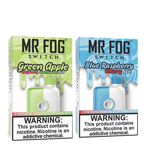 Mr Fog Switch Ml Rechargeable Disposable Pod Device