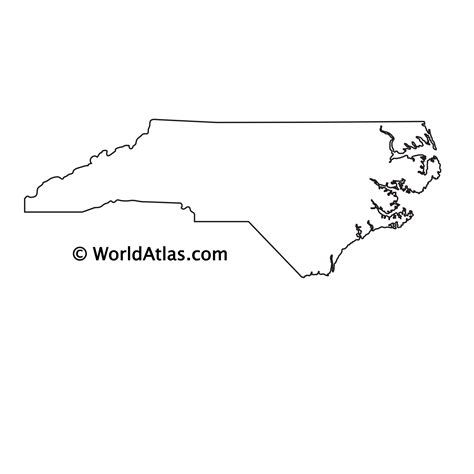 Carolina Outline North Nc State Clipart Clip Vector C - vrogue.co