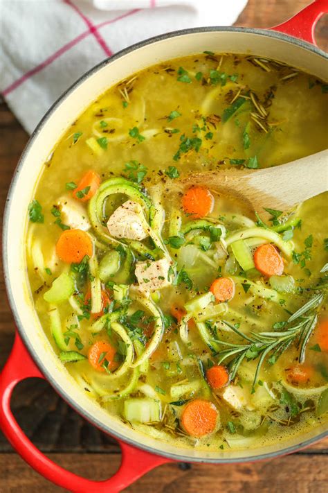 Add shredded chicken, cover and turn down heat to a simmer for about 20 minutes. 8 Ketogenic Chicken Soup Recipes | Primal Edge Health