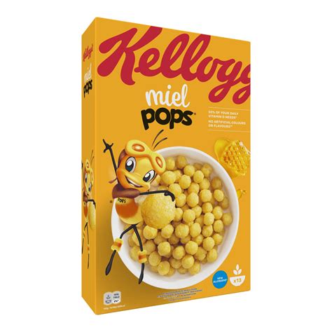 Kelloggs Honey Pops Cereals Europafoodxb Buy Food Online From