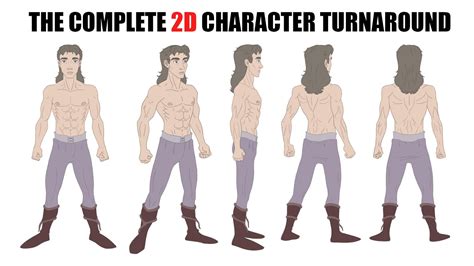 How To Animate A 360 Character Turnaround 2d Animation Tutorial YouTube