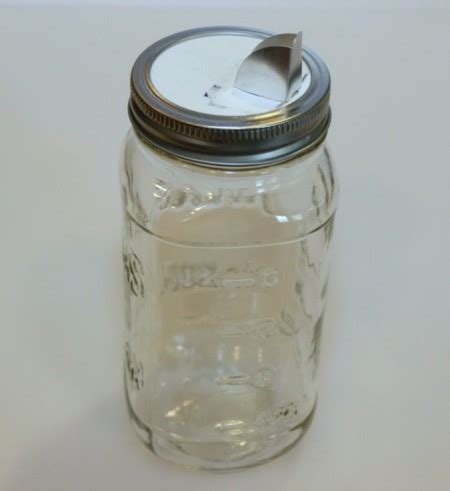 And then there's rena's recipe for making. Reusing a Salt Spout on a Mason Jar | ThriftyFun