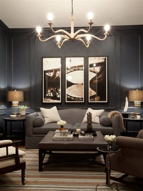 How to decorate with brown, black — or both black is best for engineered materials; Brown And Gray Ideas, Pictures, Remodel and Decor