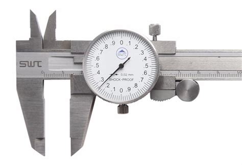 Thereby increasing resolution and reducing measurement uncertainty by using vernier acuity to reduce human estimation error. 6 0 150mm/0.02 Dial Caliper Shock Proof Stainless Steel ...
