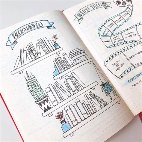 35 Creative Book And Reading Trackers For Your Bullet Journal Journal