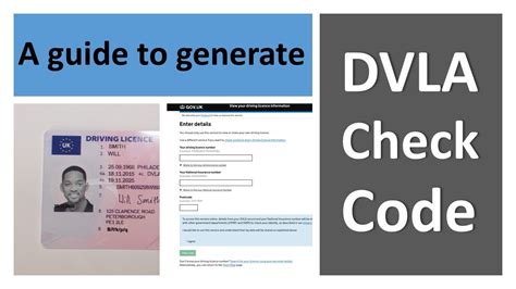 How To Generate Dvla Check Code For Your Driving Licence A Complete