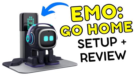 The Amazing Emo Go Home Ai Desktop Robot Complete Setup And Review