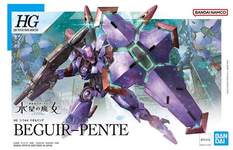 Hg Beguir Pente Mobile Suit Gundam The Witch From Mercury