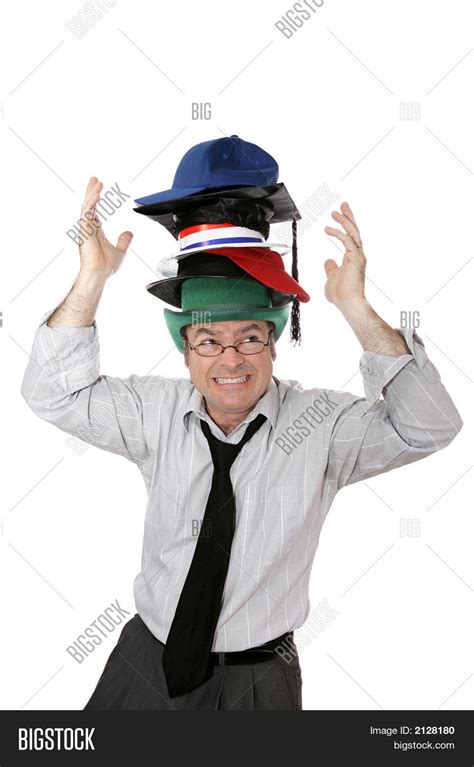 Wearing Many Hats Image And Photo Free Trial Bigstock
