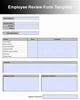 Free Employee Review Template Pictures