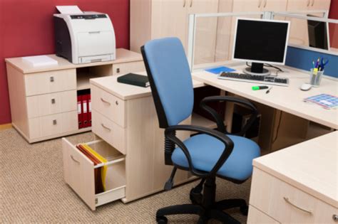 Modern Designed Furniture In Office Space Stock Photo Download Image