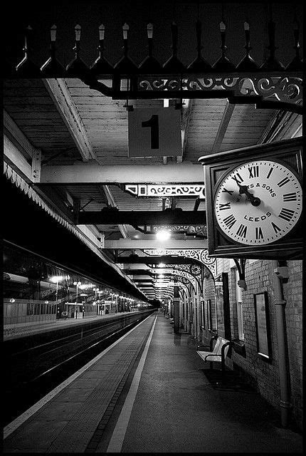23 Passing Time White Photography Old Train Station