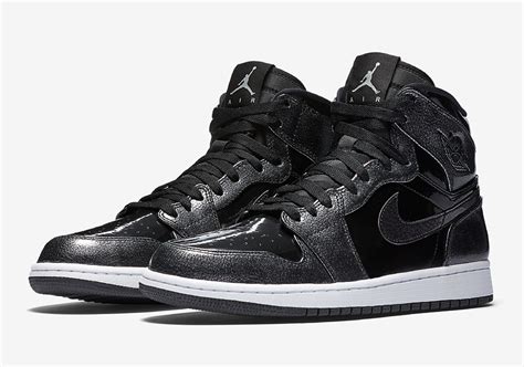 Air Jordan 1 High Black Patent Leather Release Date Sneaker Bar Detroit