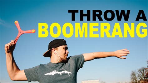 Learning To Throw A Boomerang The Awesomer