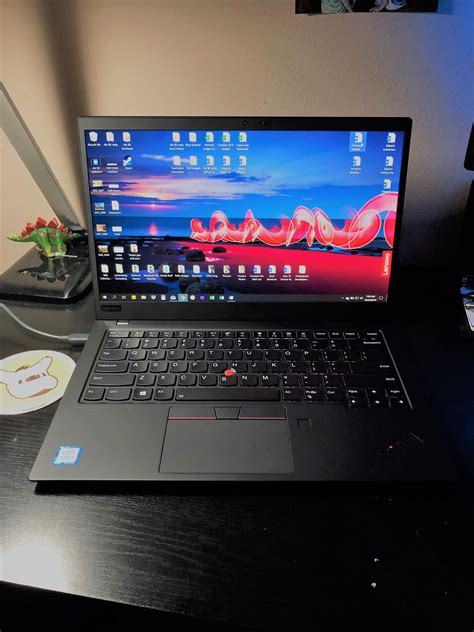 New X1 Carbon Gen 7 The First Thinkpad Ive Had For Personal Use So