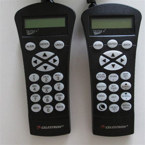 Nexstar Hand Controller Differences Celestron Computerized Telescopes Cloudy Nights
