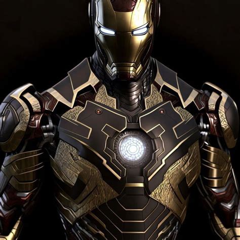 Ironman Golden Edition In 2023 Iron Man Art Marvel Characters Art