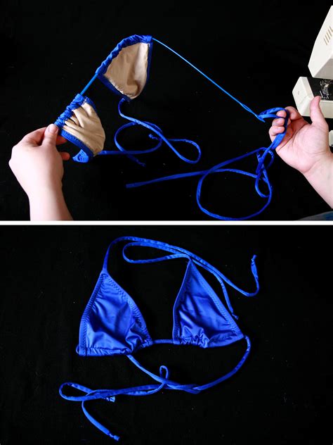 How To Make A String Bikini Top Spandex Simplified