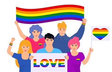 Lgbt Flagge Stolzmonat Regenbogen Lesbisch Schwul Bisexuell Und