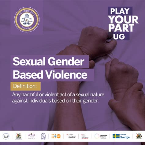 Judiciary Uganda On Twitter Anyone Can Be A Victim Of Sexual Gender Based Violence With