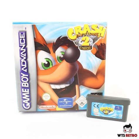 Crash Bandicoot 2 N Tranced Game Boy Advance Boxed