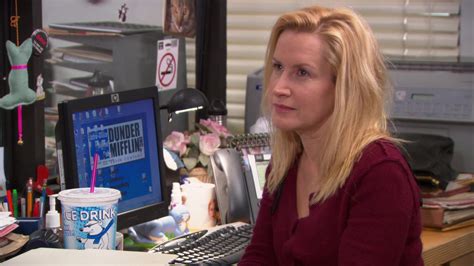Hp Monitor Used By Angela Kinsey Angela Martin In The Office Season