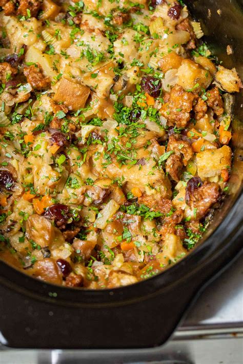 Slow Cooker Stuffing Recipe