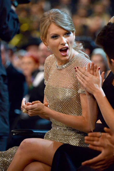 Taylor Swift Had A Serious Surprised Face In The Audience The Star