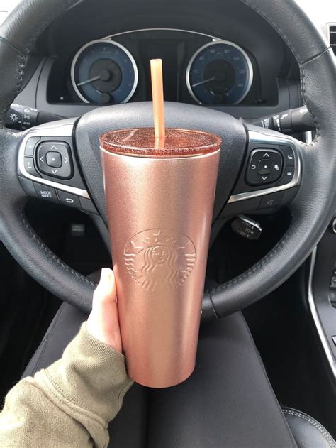 Get In The Holiday Spirit With The Stunning Starbucks Rose Gold Tumbler