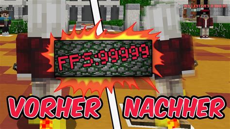 Mehr Fps In Minecraft Bekommen Deutsch Tutorialtrick Youtube