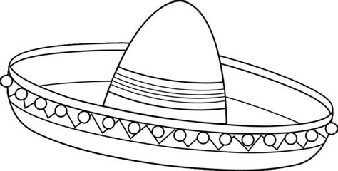 Click the sombrero hat coloring pages to view printable version or color it online (compatible with ipad and android tablets). Sombrero Coloring Page | Preschool - Cinco de Mayo ...