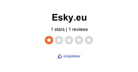 Esky Eu Reviews 1 Review Of Esky Eu Sitejabber