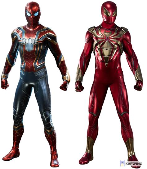 Do You Think The Mcu Iron Spider Suit Shouldve Just Been Red And Gold