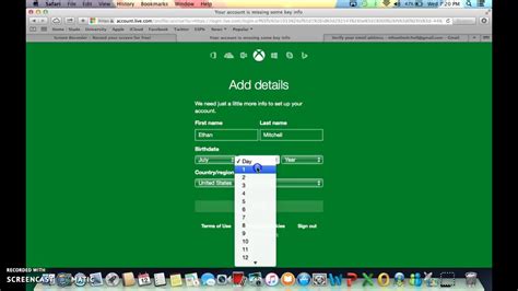 How To Create An Xbox Live Account From Your Computer - YouTube