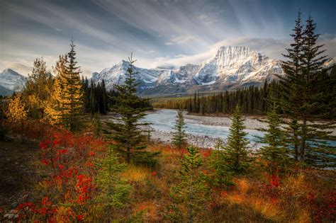 Photo Jasper National Park Canada Autumn Free Pictures On Fonwall