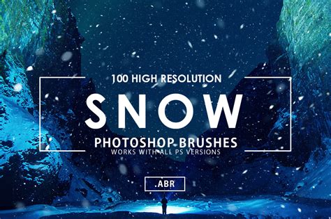 Maybe you would like to learn more about one of these? 100 Snow Photoshop Brushes in Brushes on Yellow Images ...